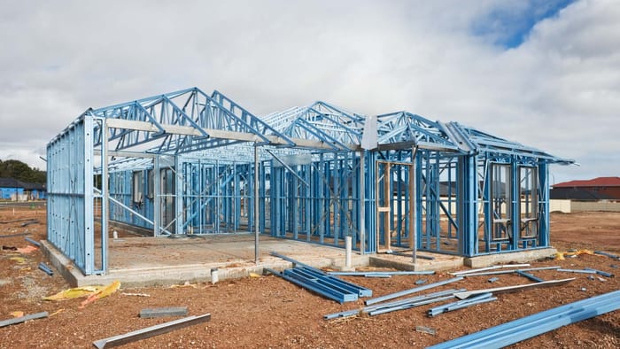 Barndominium project in South Carolina