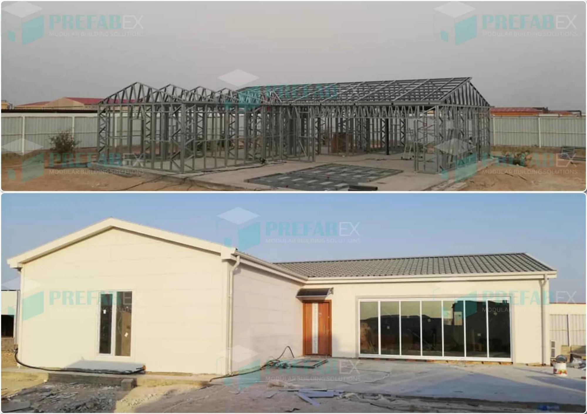 Barndo steel frame project in South Carolina