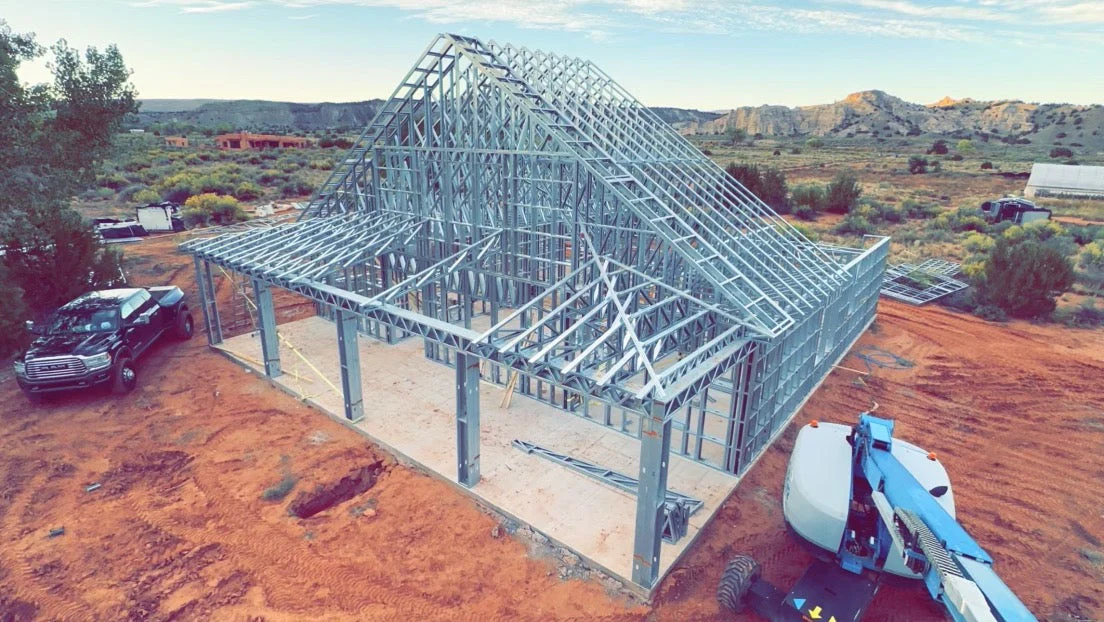 Aerial barndo steel kit in South Carolina