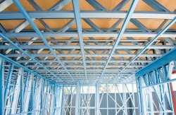 Barndo steel roof trusses in South Carolina