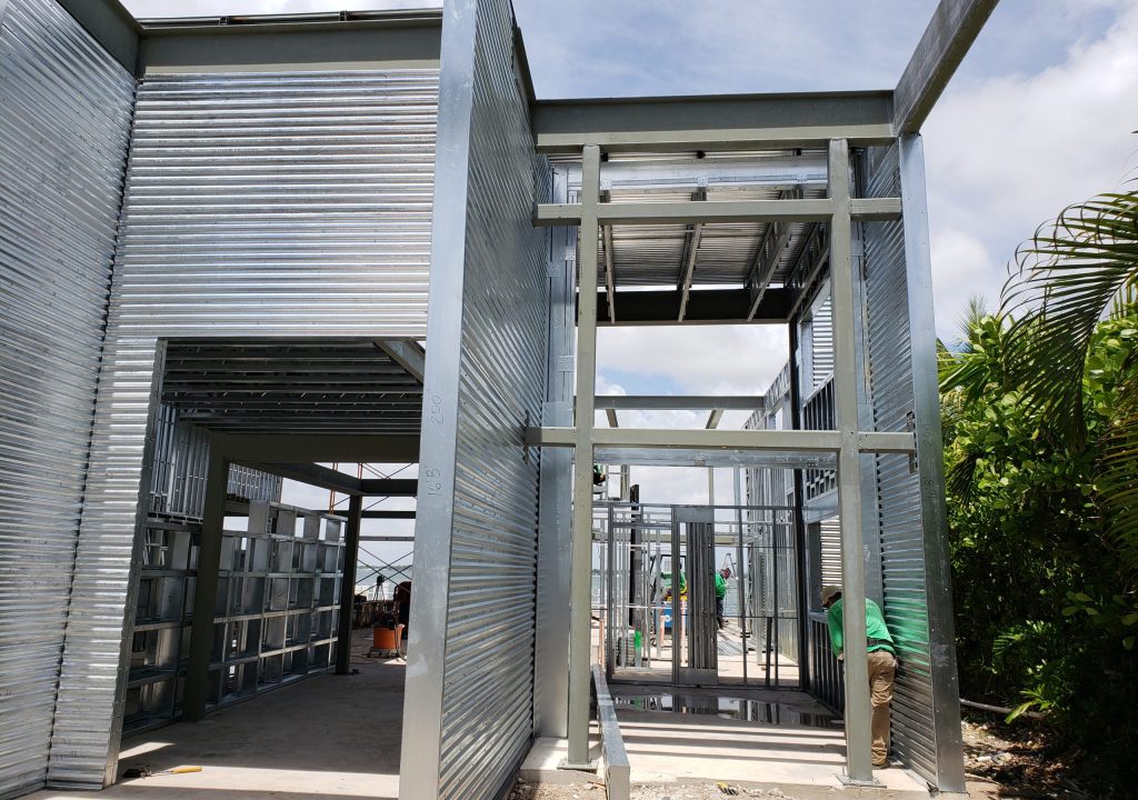 Barndominium steel structure in South Carolina