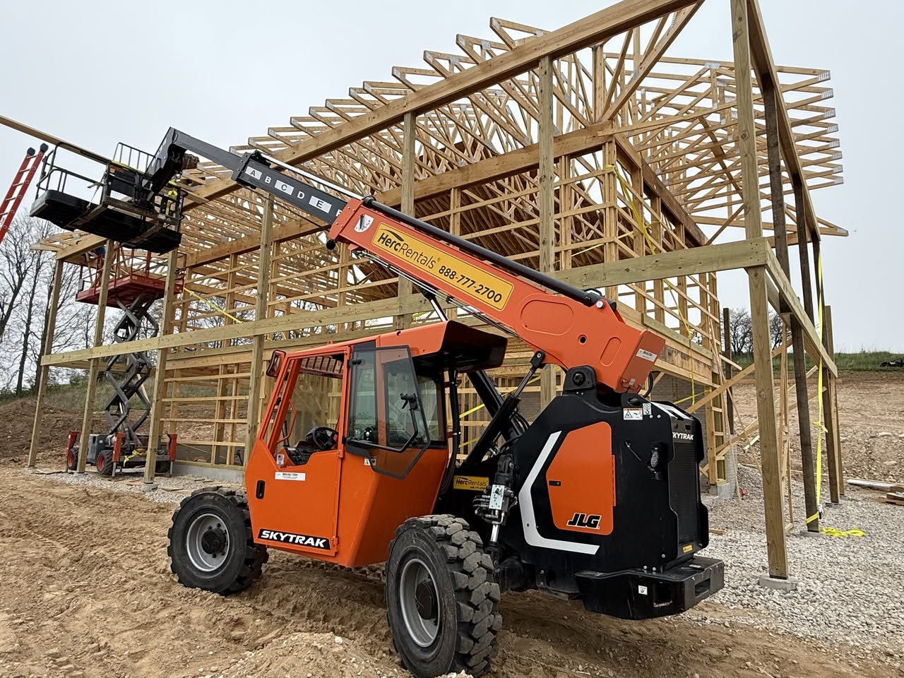 Barndo wood frame foundation in South Carolina